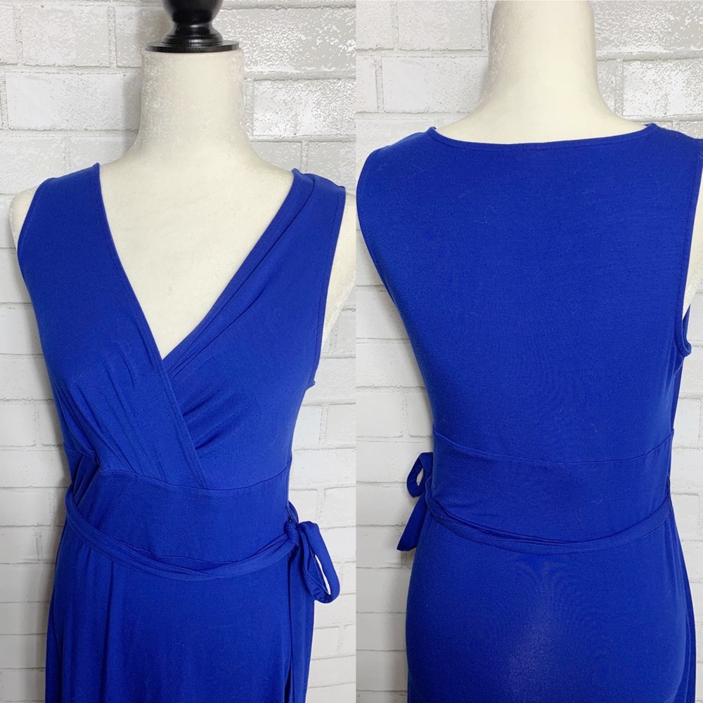 Talbots Sleeveless Royal blue dress - Picture 4 of 5